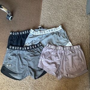 Women's Under Armour Athletic Shorts Bundle